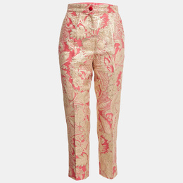 Dolce & Gabbana: Розовые брюки 