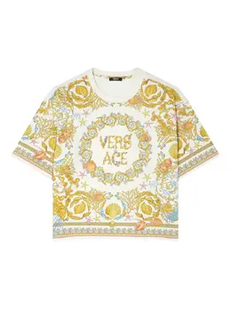 Versace: Футболка  Barocco с принтом