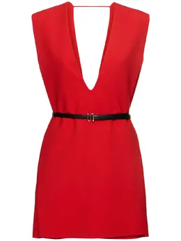 SPORTMAX: Платье из вискозы 