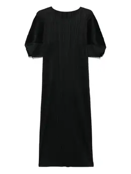 Pleats Please Issey Miyake: Платье миди 