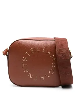 Stella McCartney: Коричневая сумка через плечо 