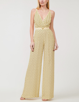 ELISABETTA FRANCHI: Жёлтый комбинезон 