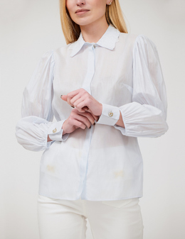 ELISABETTA FRANCHI: Блакитні блузки 