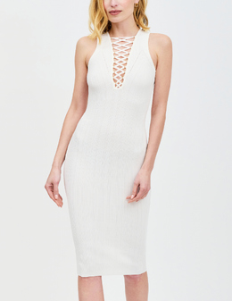 ELISABETTA FRANCHI: Белое платье 