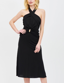 ELISABETTA FRANCHI: Чёрное платье 