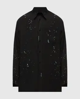 Maison Margiela MM6: Чёрная рубашка 