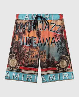 AMIRI: Шовкові шорти 