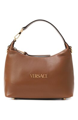 Versace: Коричневая сумка 