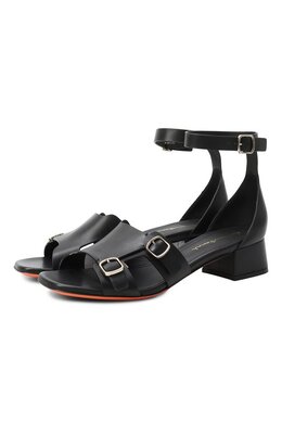 Santoni: Оранжевые босоножки 