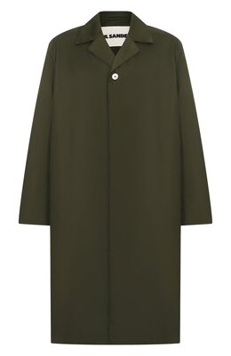 Jil Sander: Плащ из полиэстера 