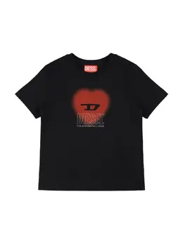DIESEL KIDS: Хлопковая футболка 