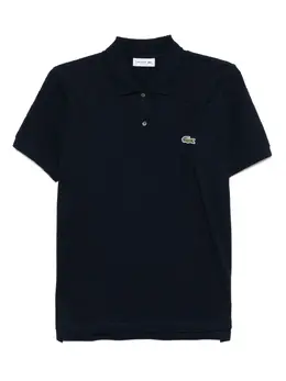 Lacoste: Синее поло 