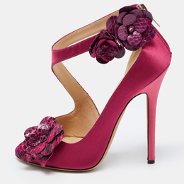 Jimmy Choo: Розовые сандалии 