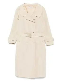 Prada Pre-Owned: Светлый плащ 