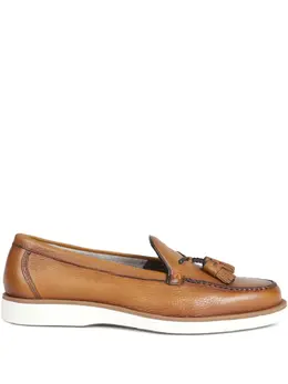 Santoni: Коричневые туфли 