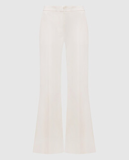 Givenchy: Бежеві брюки 