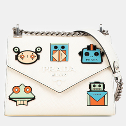 Prada: Белая сумка 