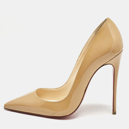 Christian Louboutin: Бежевые туфли  So Kate