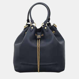 Fendi: Синяя сумка  Karligraphy