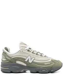 New Balance: Белые кроссовки 