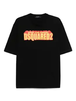 DSQUARED2: Футболка с принтом 