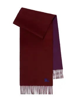 Burberry: Красный шарф 