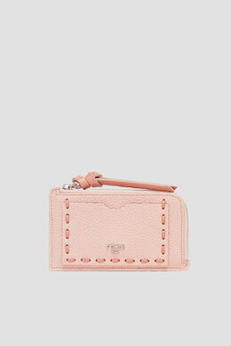 Fendi: Розовый картхолдер  Peekaboo