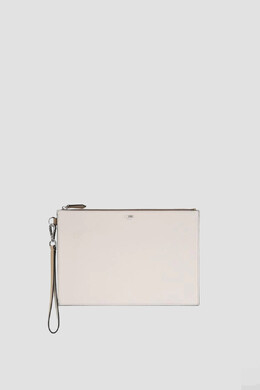 Fendi: Светлый клатч 