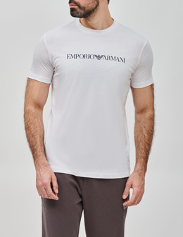 EMPORIO ARMANI: Белая футболка 