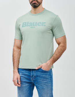 BLAUER: Зелені футболки 