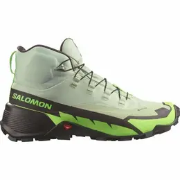 Salomon: Чёрные кроссовки 