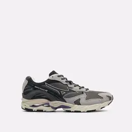Mizuno: Серые кроссовки 
