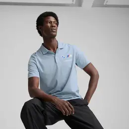 PUMA: Голубое поло  BMW Motorsport