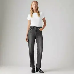 Levi's: Чёрные джинсы 