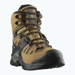 Salomon: Чёрные ботинки 
