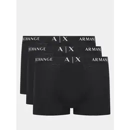Armani Exchange: Чёрные трусы 