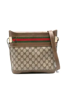 Gucci Pre-Owned: Коричневая сумка через плечо 