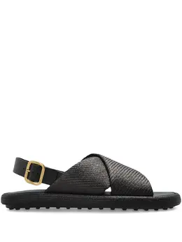 Tod's: Чёрные сандалии 