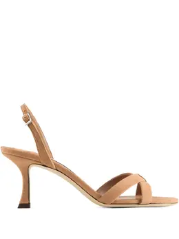 Jimmy Choo: Светлые сандалии 