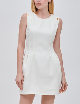 ELISABETTA FRANCHI: Белое платье 