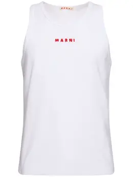 MARNI: Хлопковая майка 
