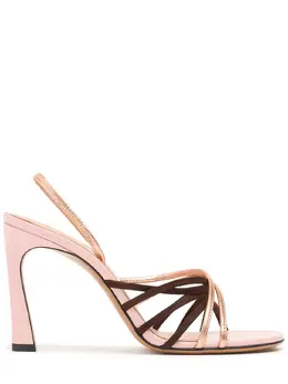MARNI: Розовые сандалии 