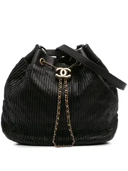 CHANEL Pre-Owned: Чёрная сумка 