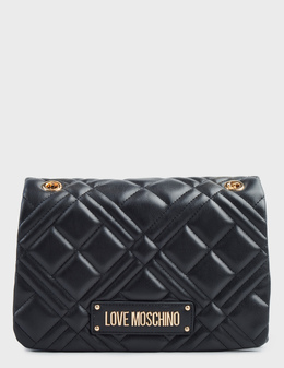 LOVE MOSCHINO: Чёрная сумка 