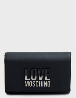 LOVE MOSCHINO: Чёрная сумка 