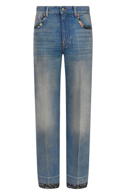 Valentino: Хлопковые джинсы 