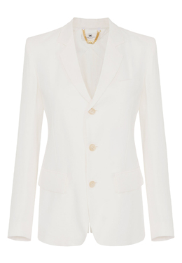ELISABETTA FRANCHI: Белый жакет 