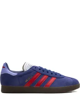 adidas: Голубые кроссовки  Gazelle
