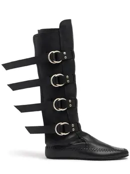 ANN DEMEULEMEESTER: Чёрные ботинки 
