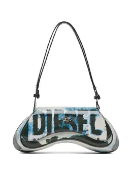 Diesel: Белая сумка через плечо 